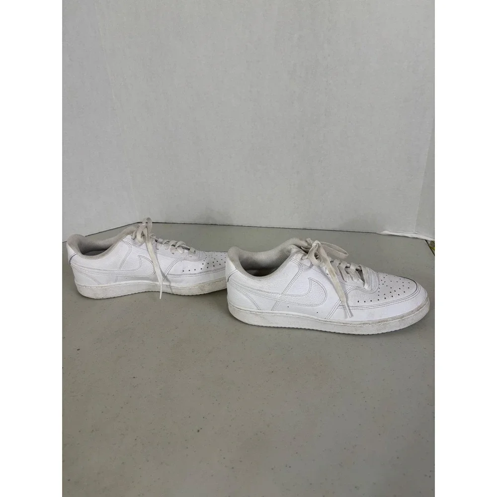 Nike Court‎ Vision Low Men's White Sneakers Shoes Size 11